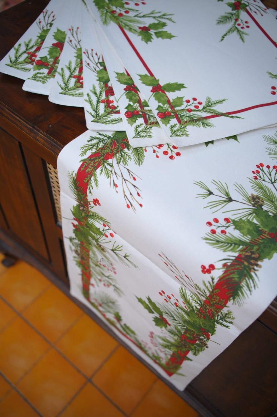 Xmas placemat and Runner combo set