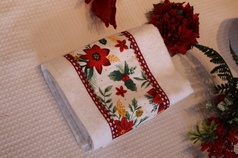 X'MAS : Embroidery turkey towels