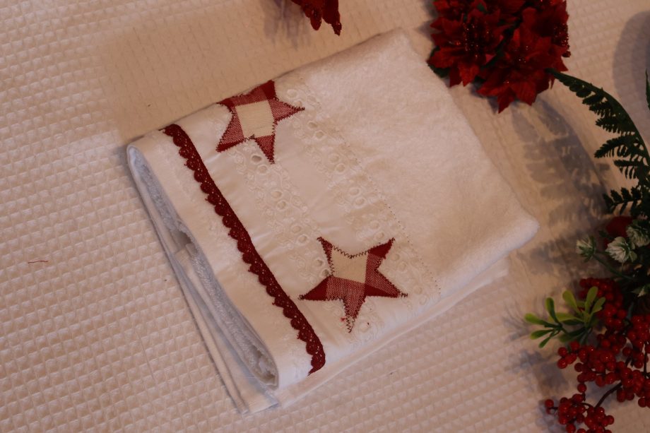 X'MAS : Embroidery turkey towels