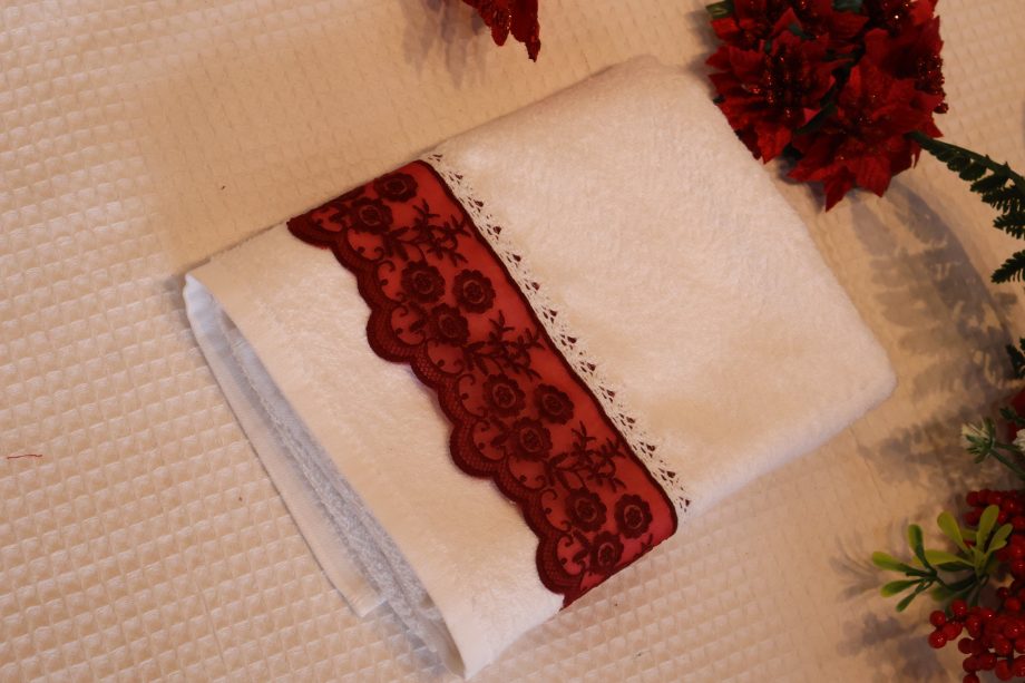 X'MAS : Embroidery turkey towels