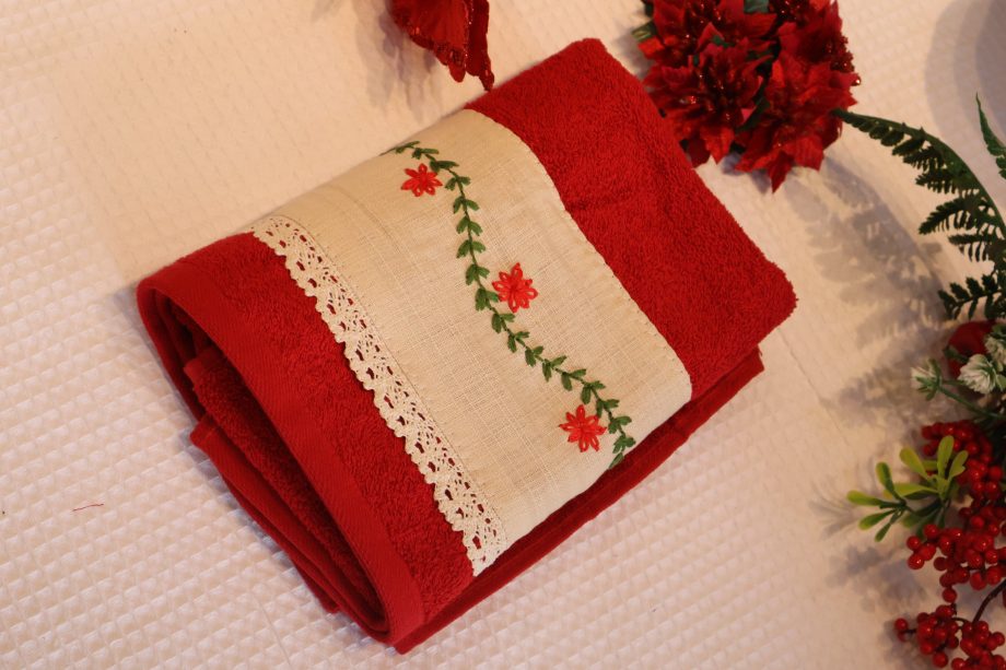 X'MAS : Embroidery turkey towels