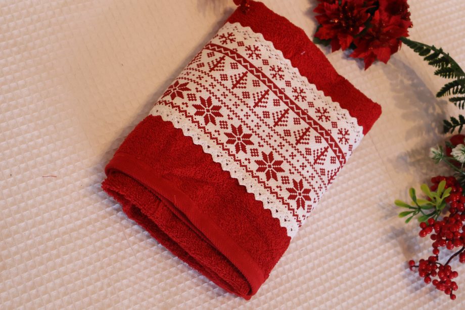 X'MAS : Embroidery turkey towels