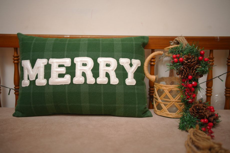 Xmas cushion with cushion covers