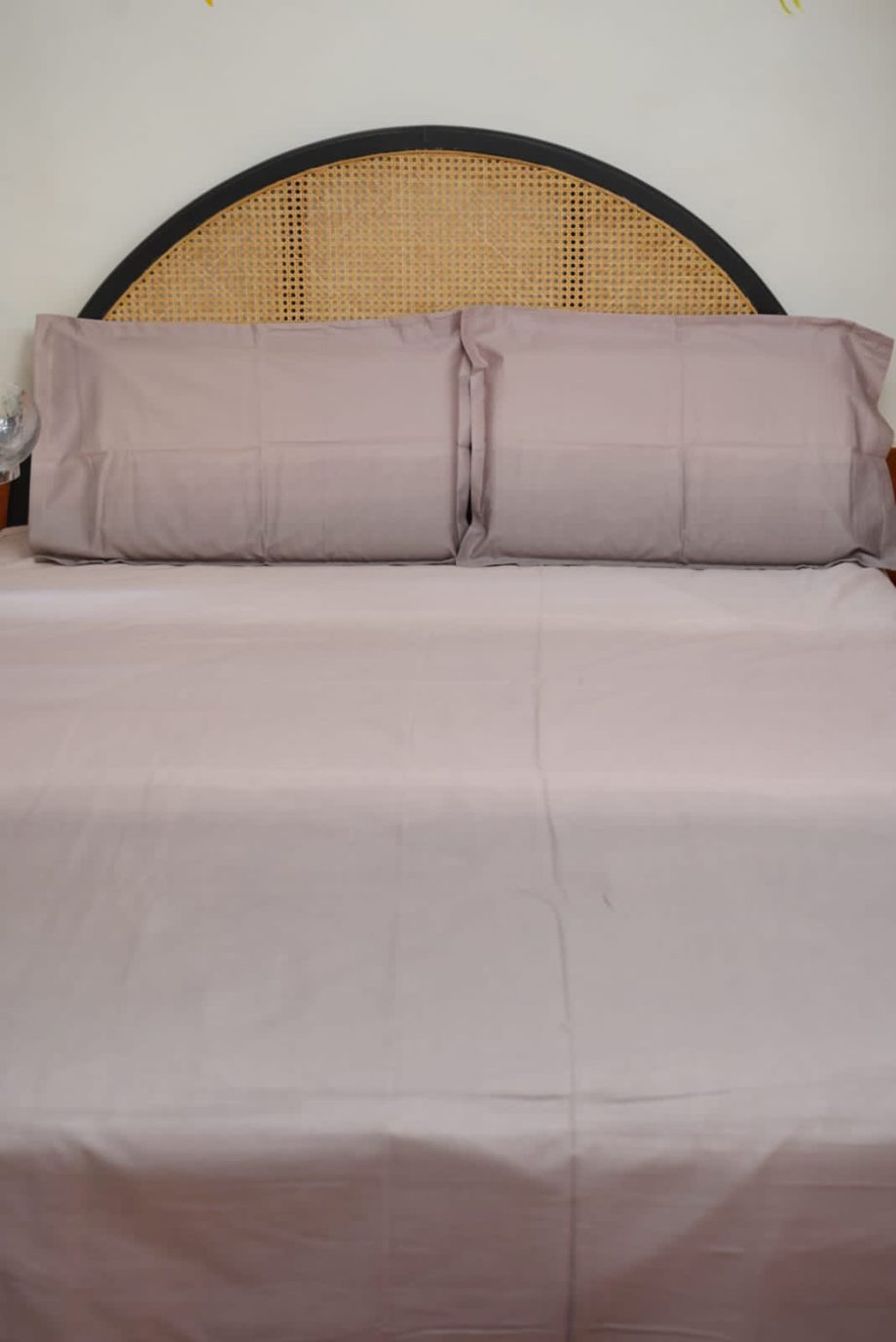 Solid king size bedsheet