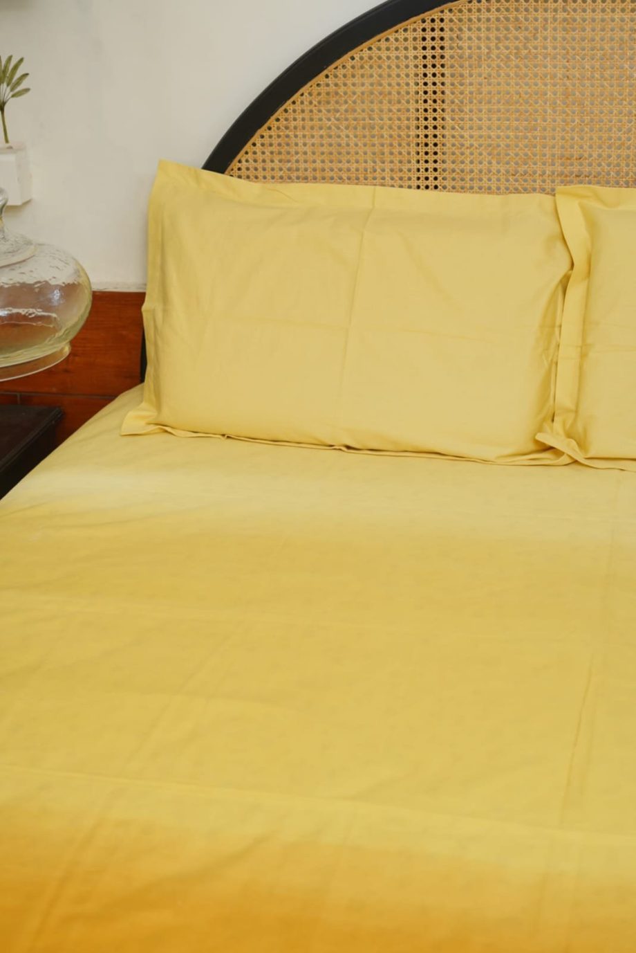 Solid king size bedsheet