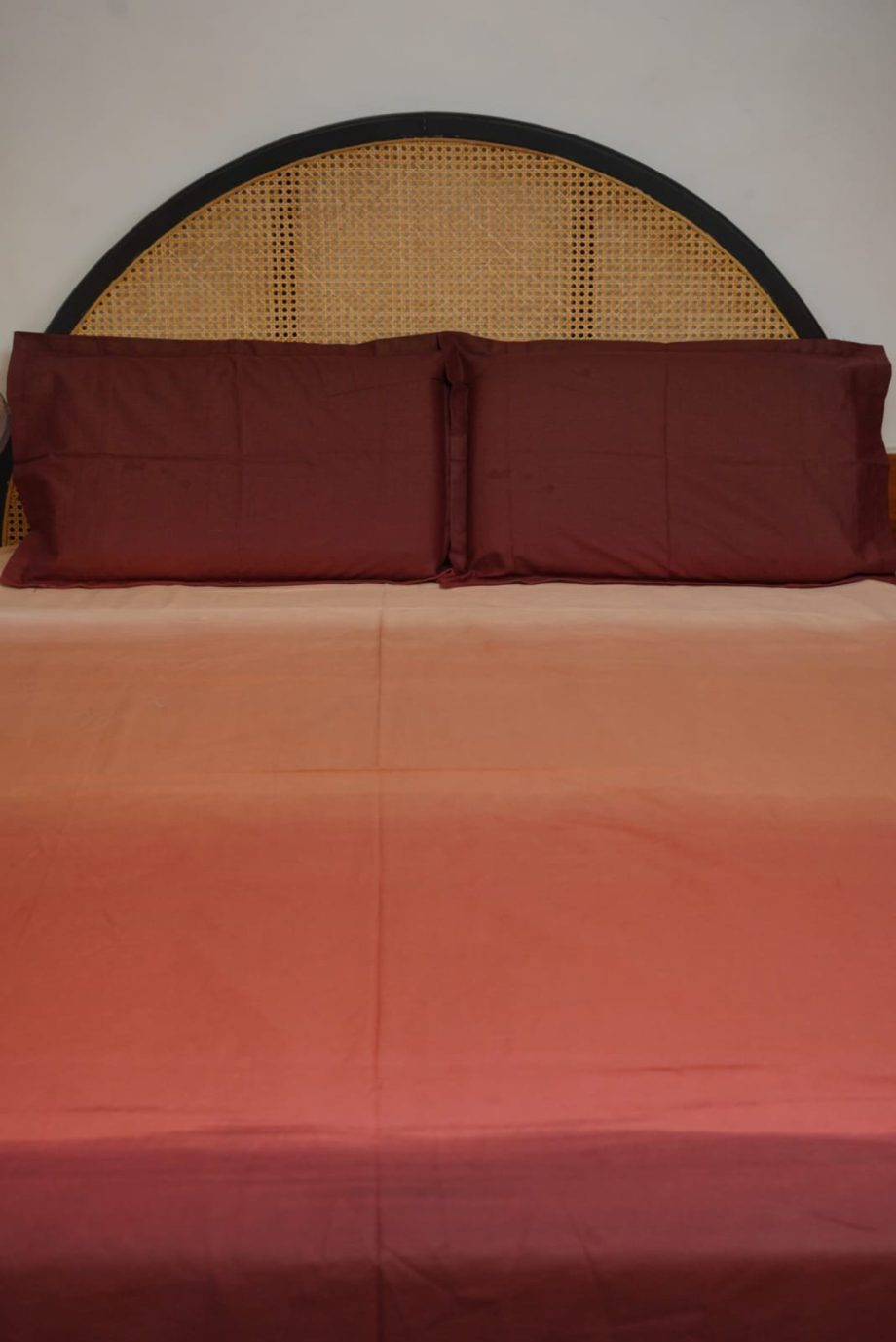 Solid king size bedsheet