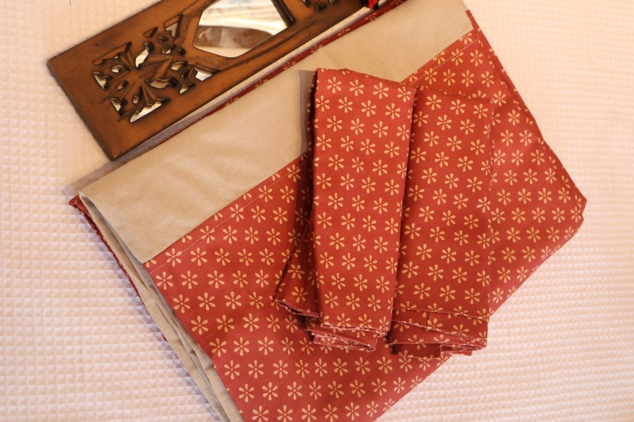 Queen :Handloom Cotton bedsheets