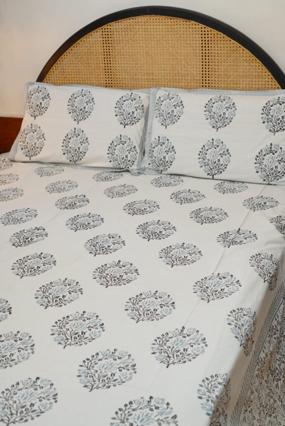 Superking Handblock bedsheet