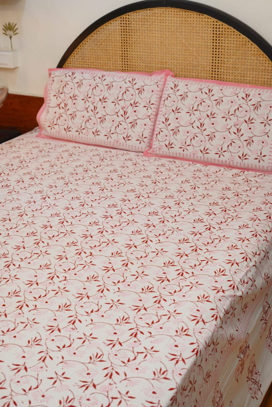 Superking Handblock bedsheet