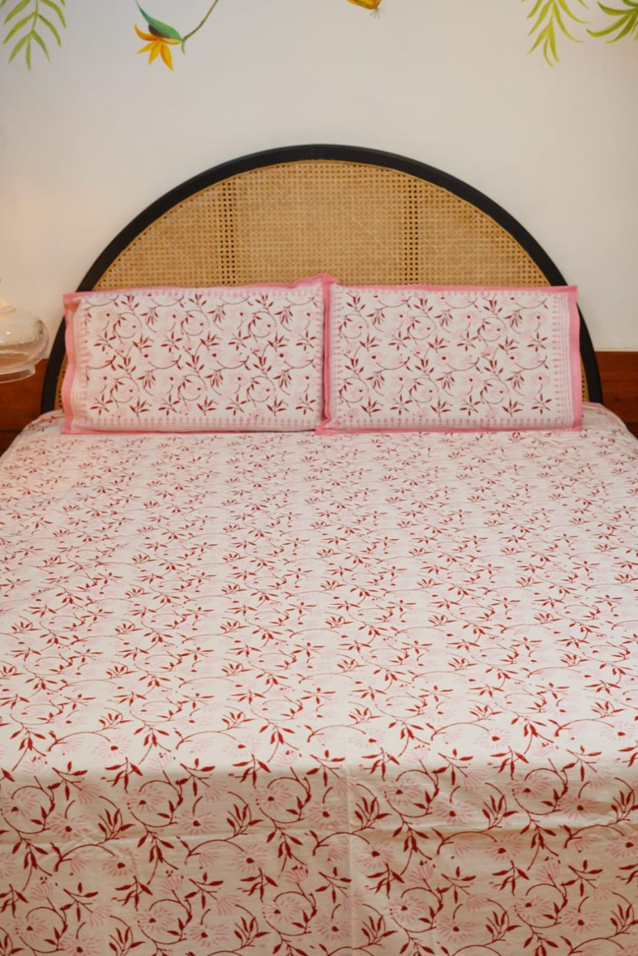 Superking Handblock bedsheet